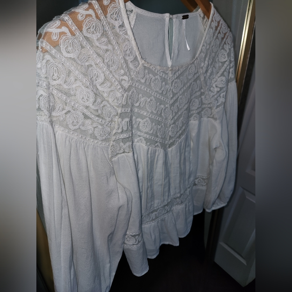 Free People Lace Women's Top Size L